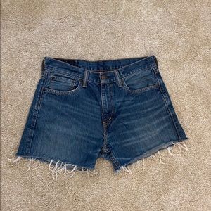 Vintage Levi’s blue Jean shorts
